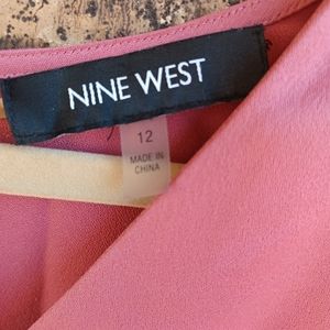 Kim Kardashian Nine West Pink Dress sz 12